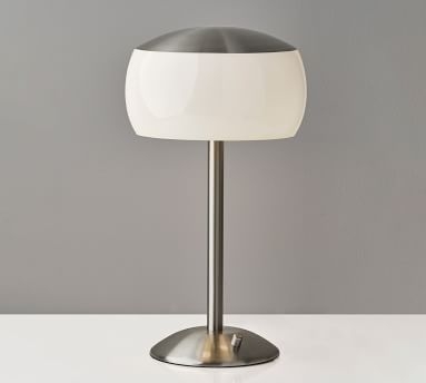 Rosella Metal Table Lamp, Antique Brass - Image 1