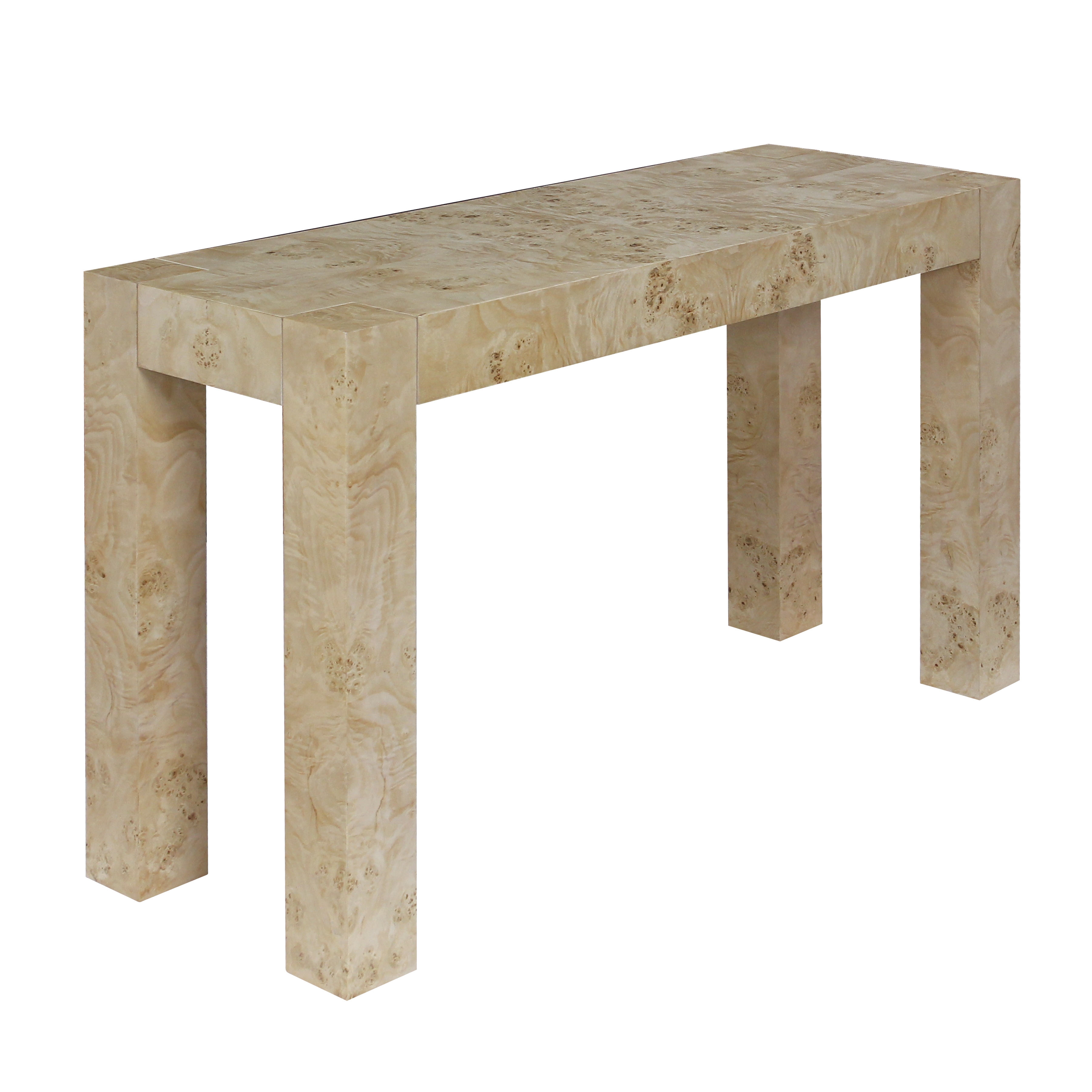 Bromo Console Table - Bleached Burl - Image 1