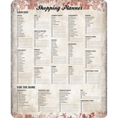 Cardinal Rooster Shopping List - Image 0