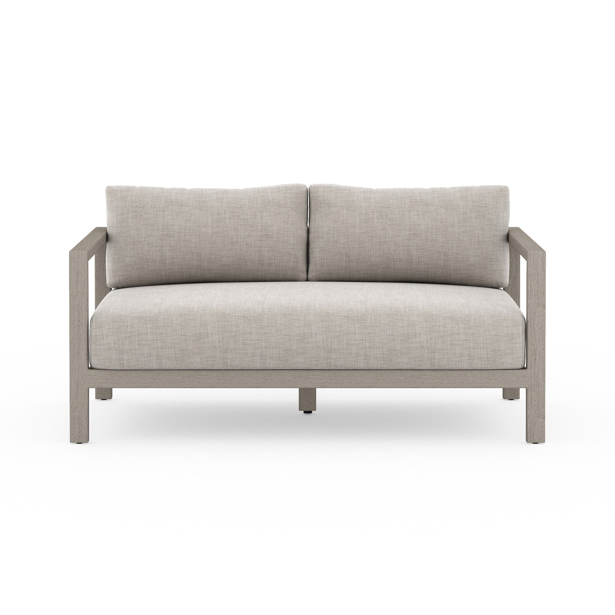 Sonoma Outdoor Sofa, Weathered Grey - Venao Grey - Image 1