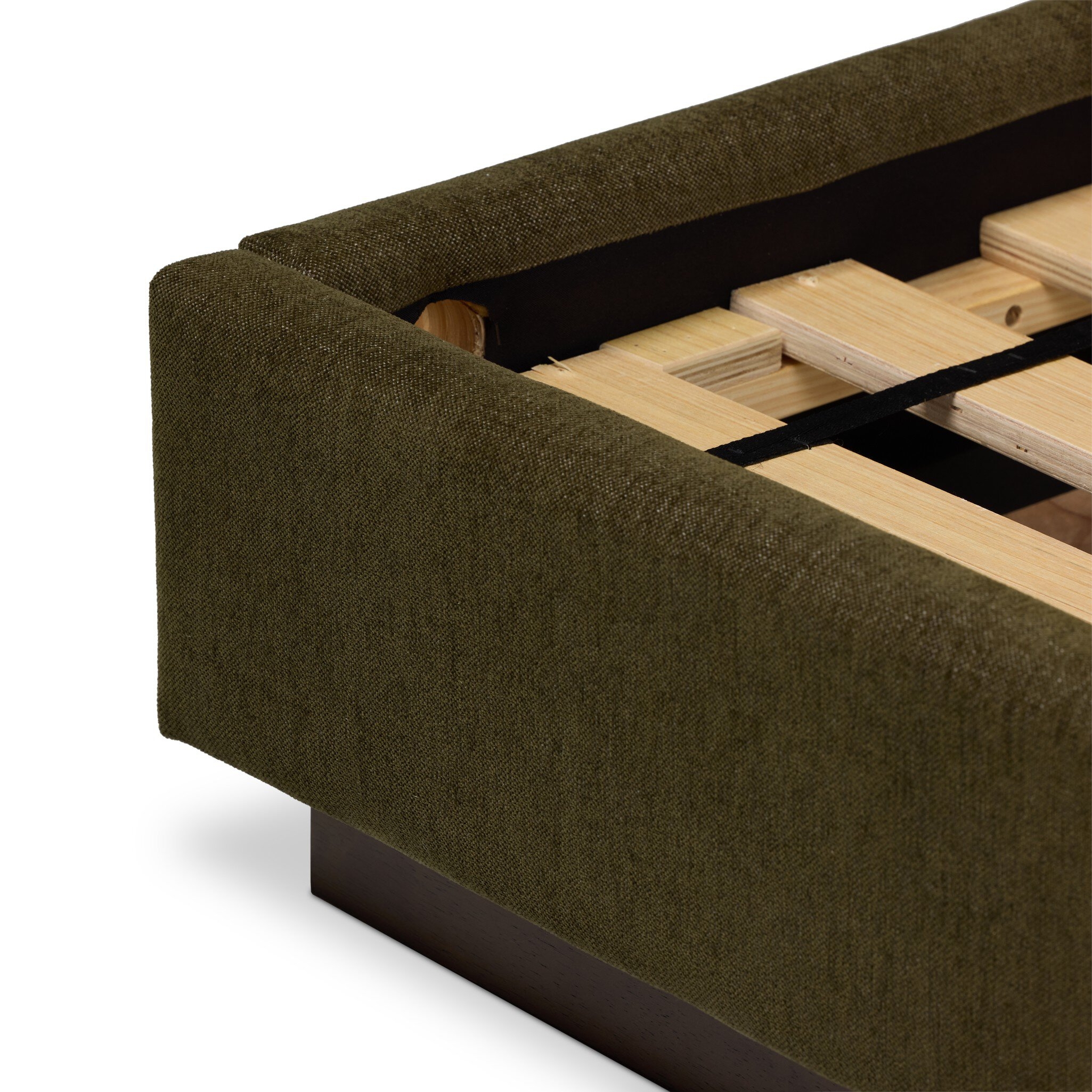 Montgomery Bed - Sutton Olive - Image 9