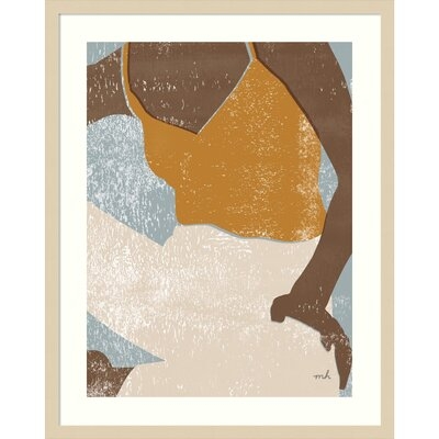 Casual III (Woman) by Moira Chocolate - Picture Frame Painting Print on Paper - Image 0