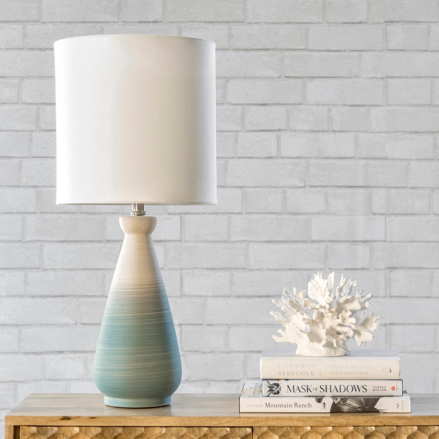 Magnolia 25" Ceramic Table Lamp - Image 0