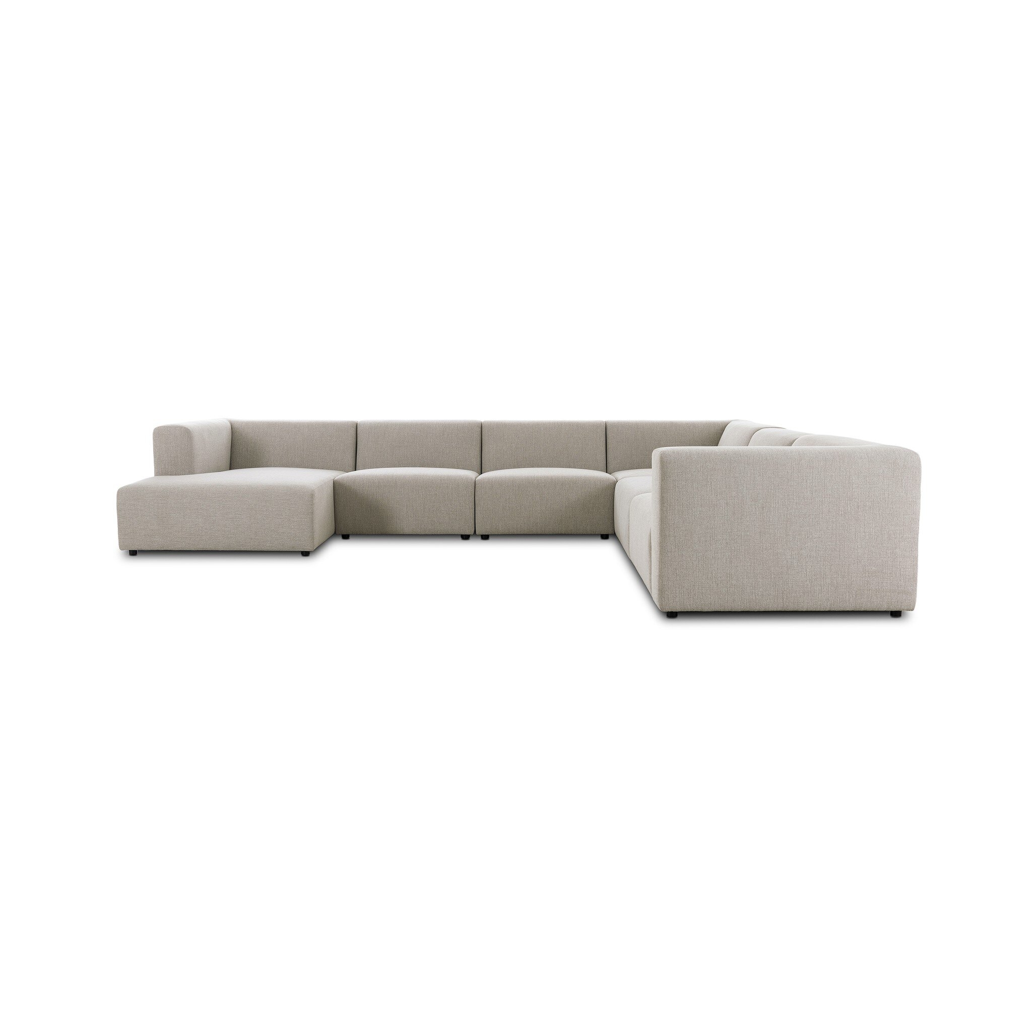 Lawndale 6 Piece Sectional - Napa Sandstone - Image 2