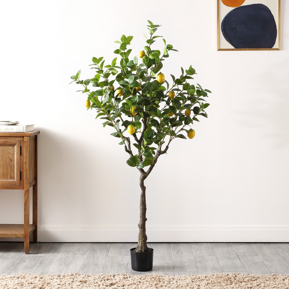 Safavieh Faux 60"  Potted Lemon Tree - Image 1