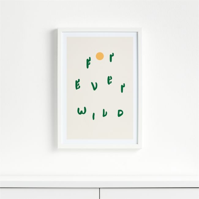 Forever Wild Cacti Framed Wall Art - Image 0