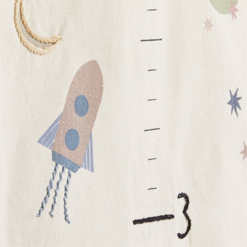 Space Canvas Personalized Kids Growth Chart - Image 3