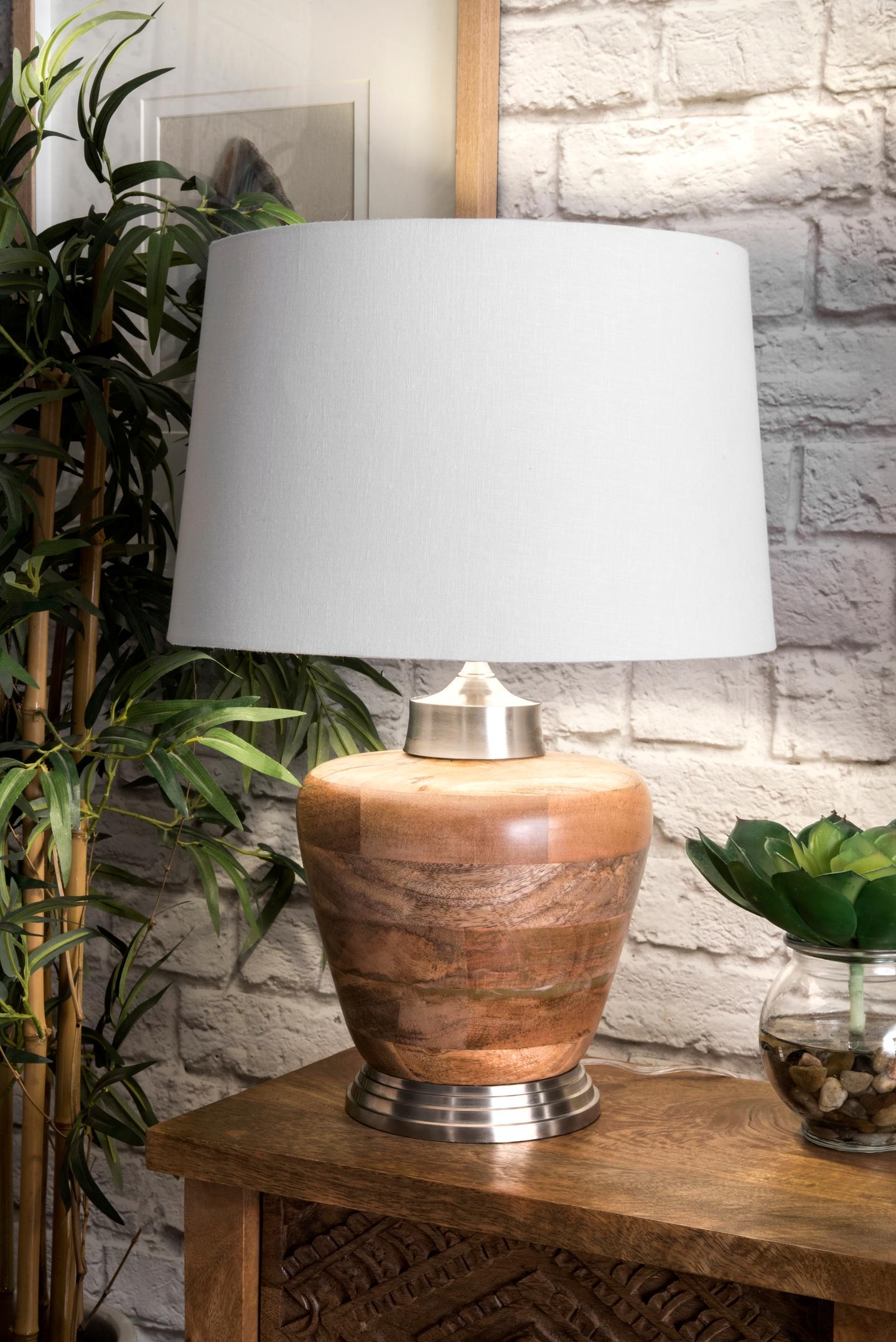 Blaine 21" Wood Table Lamp - Image 0
