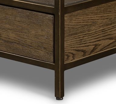 Modern Oak Console Table - Image 4