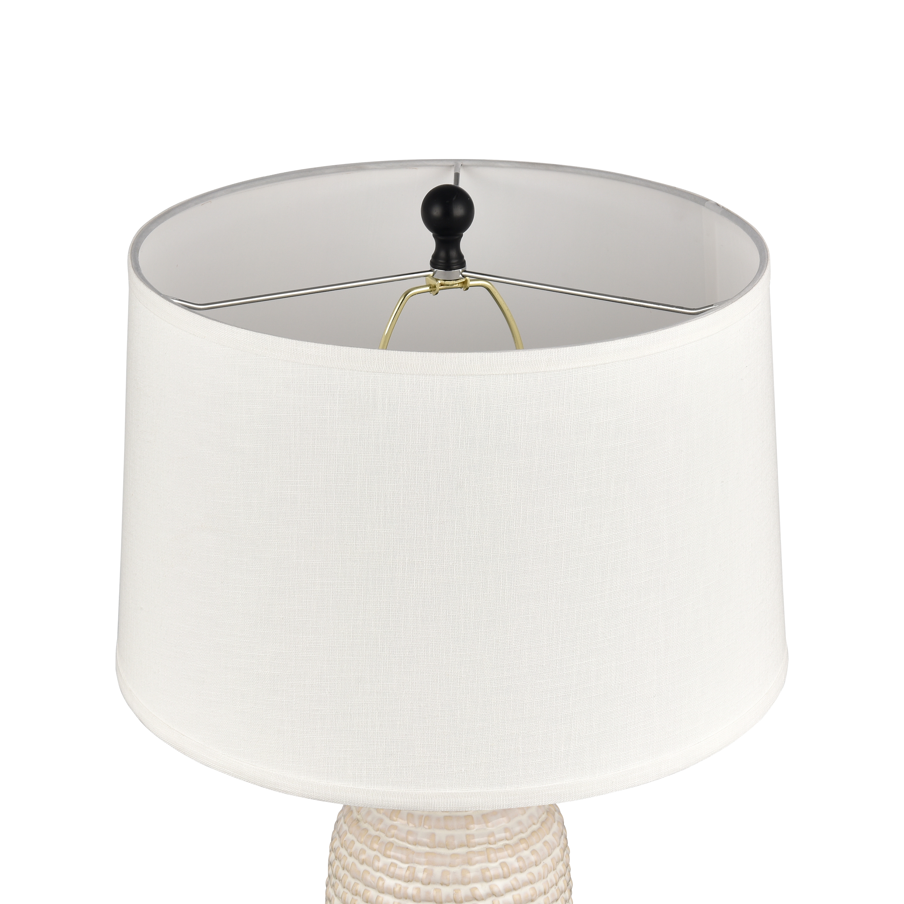 Kari 28'' High 1-Light Table Lamp - Cream - Image 2