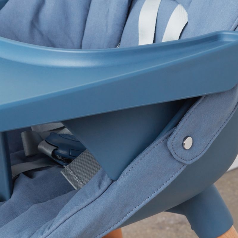 Lalo The Chair 3-in-1 Blueberry Blue Baby High Chair - Image 1