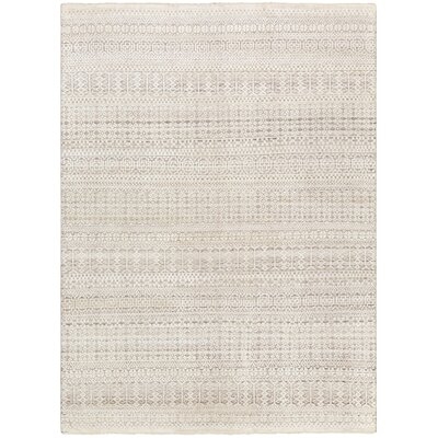 Tobias Southwestern Hand-Knotted Charcoal/Camel Area Rug - Image 0
