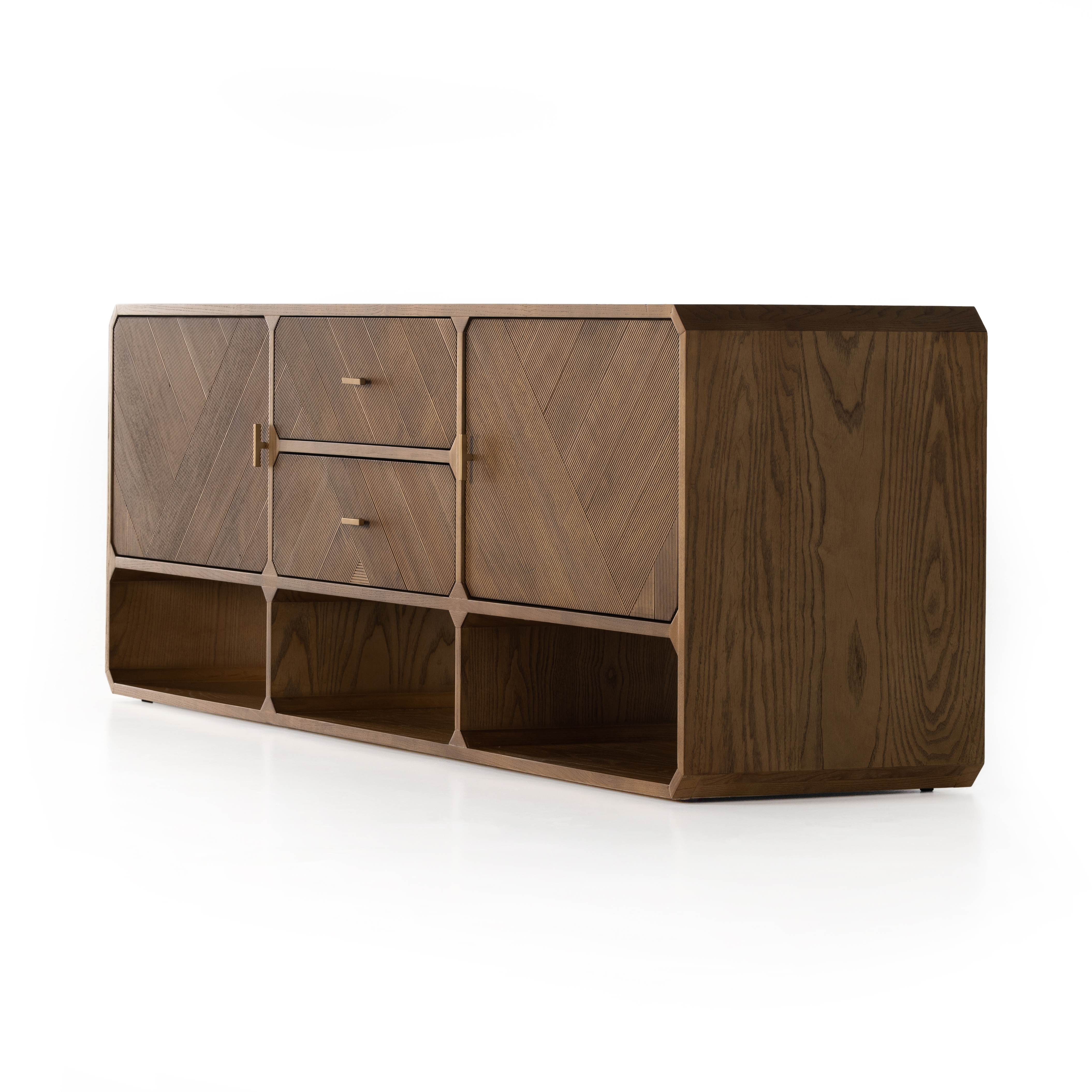 Caspian Media Console - Natural Ash - Image 3