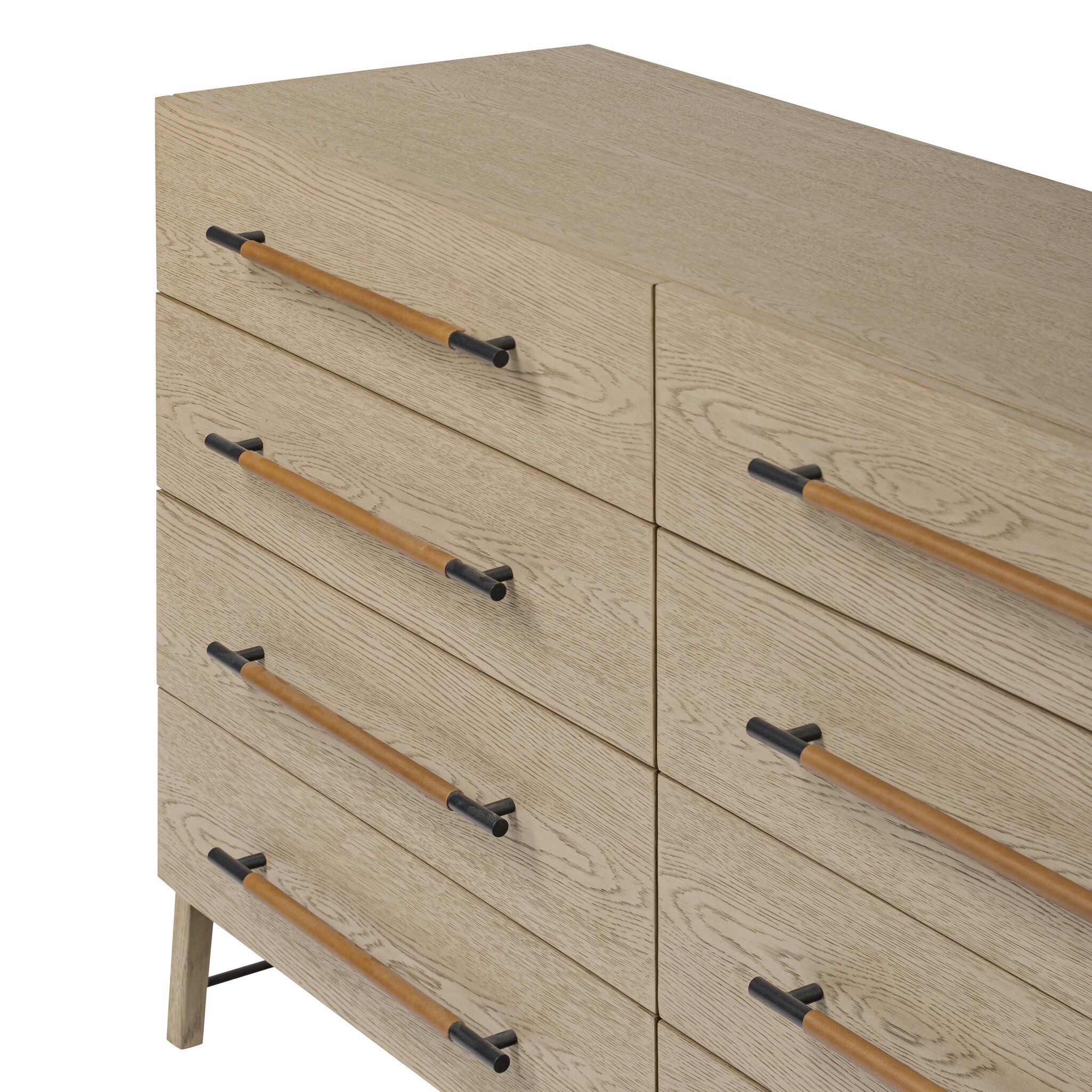 Rosedale 8 Drawer Dresser - Yucca Oak Veneer - Image 6