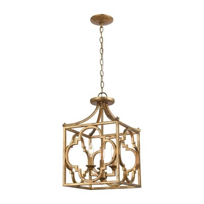 Nemeth 3 - Light Unique Geometric Chandelier - Image 0