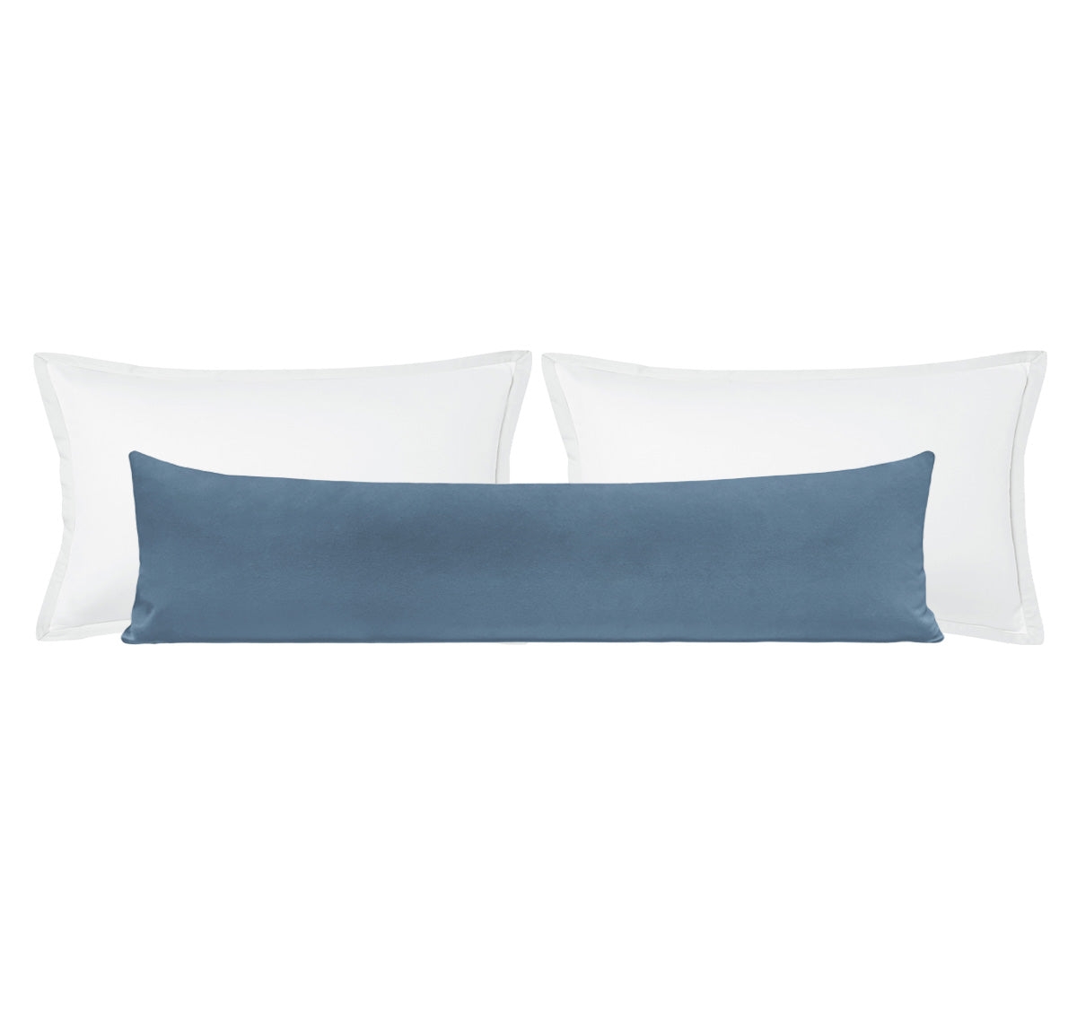 THE XL LUMBAR :: SIGNATURE VELVET // PERIWINKLE - BY THE YARD - Image 0