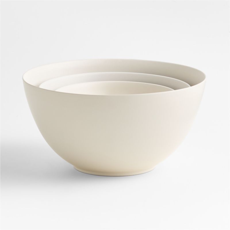 Craft Linen Stoneware 86-oz. Large Canister - Image 1