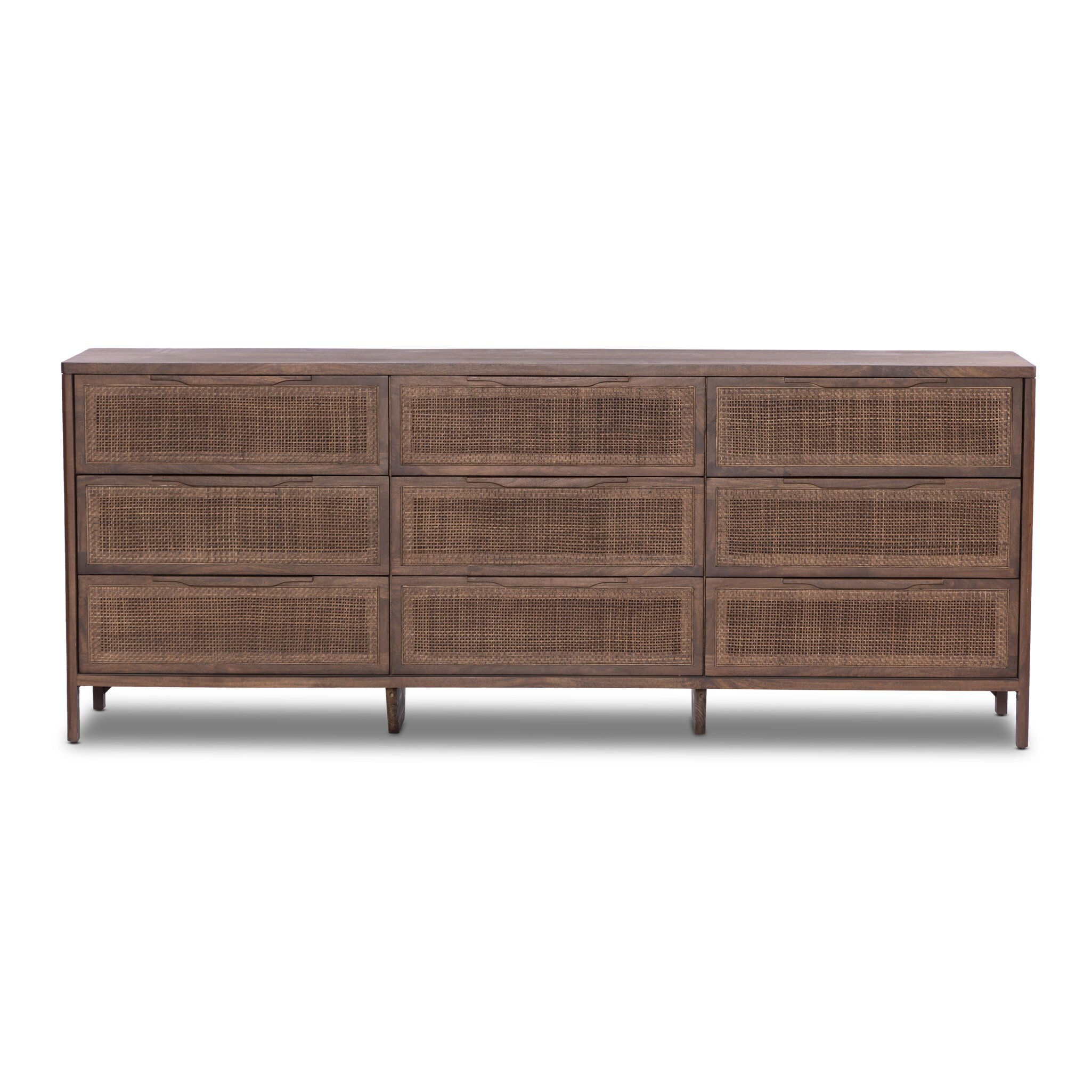 Sydney 9 Drawer Dresser - Brown Wash - Image 2