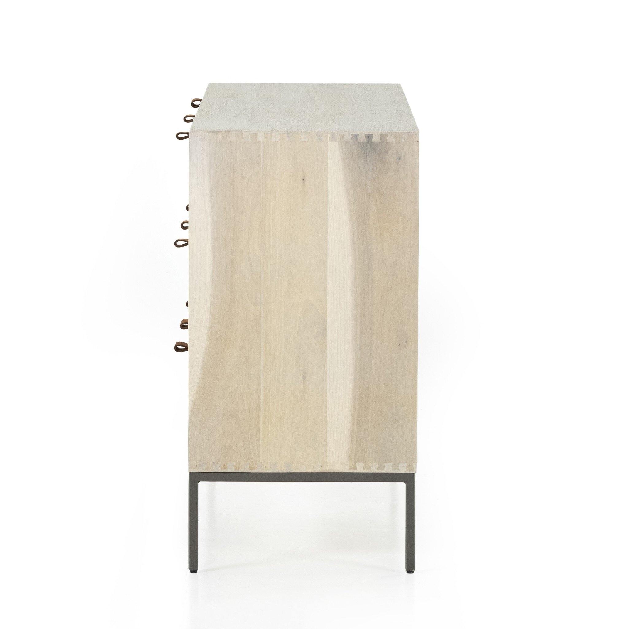 Trey 7 Drawer Dresser - Dove Poplar - Image 4
