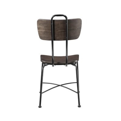 Osterman Metal Side Chair in Brown - Image 0