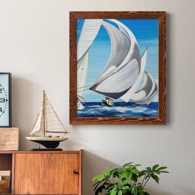 On The Open Seas Picture Frame Print on Paper - Image 0