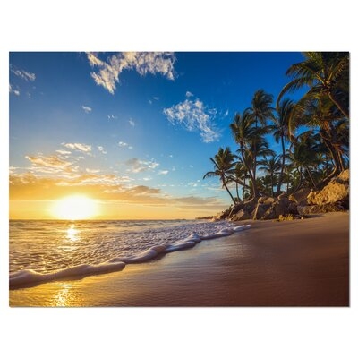 'Paradise Tropical Island Beach Sunrise' Photograph - Image 0