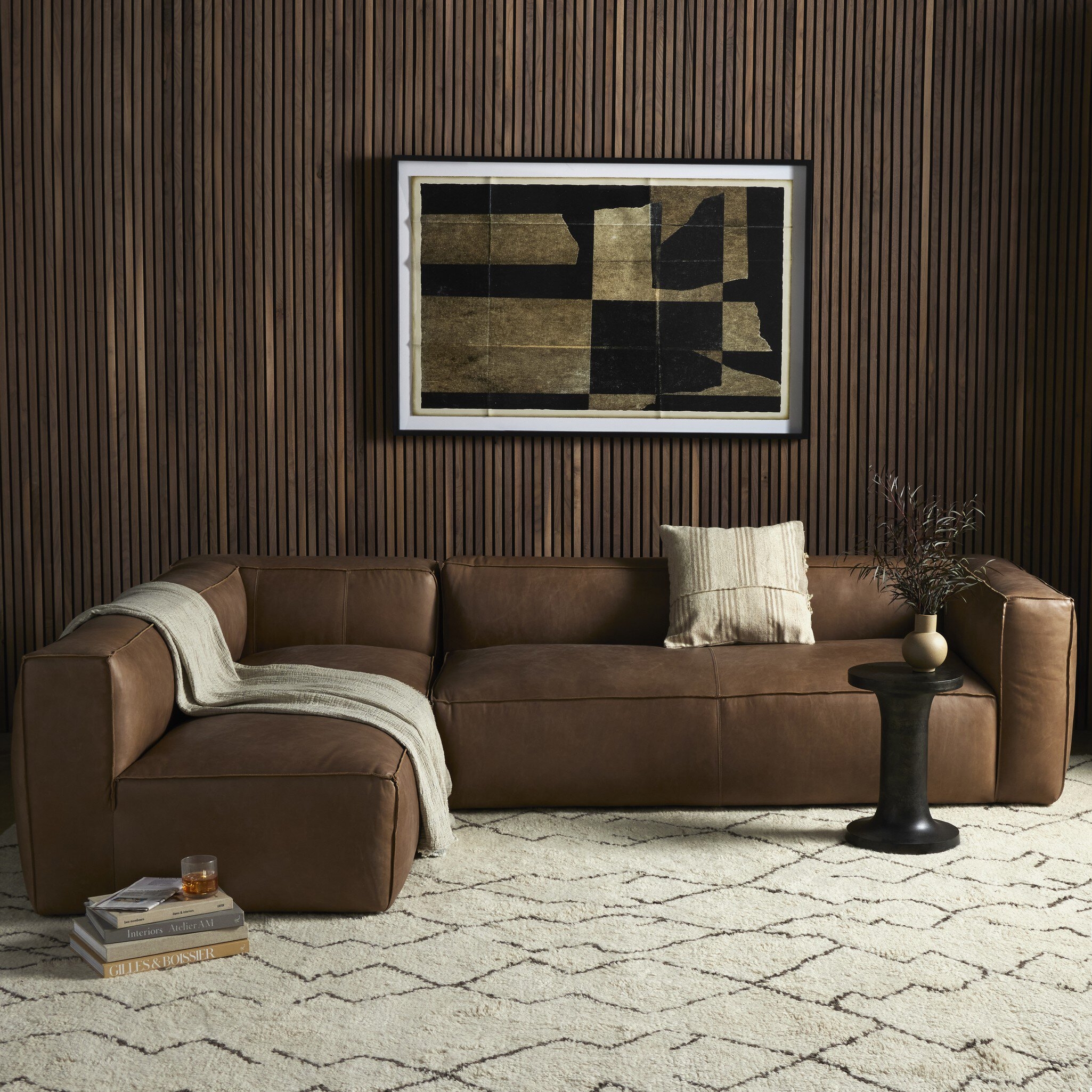 Nolita Sectional - Natural Washed Sand - Image 9