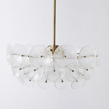 Glass Disc Chandelier - Image 0