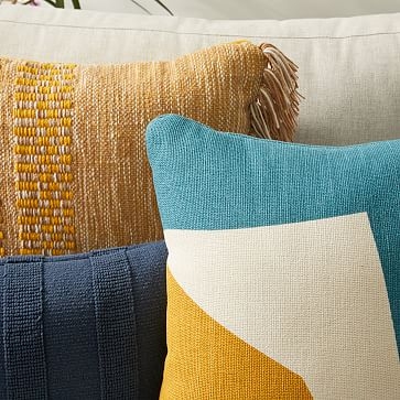 Angled Lines Indoor/Outdoor Pillow Set - Image 1