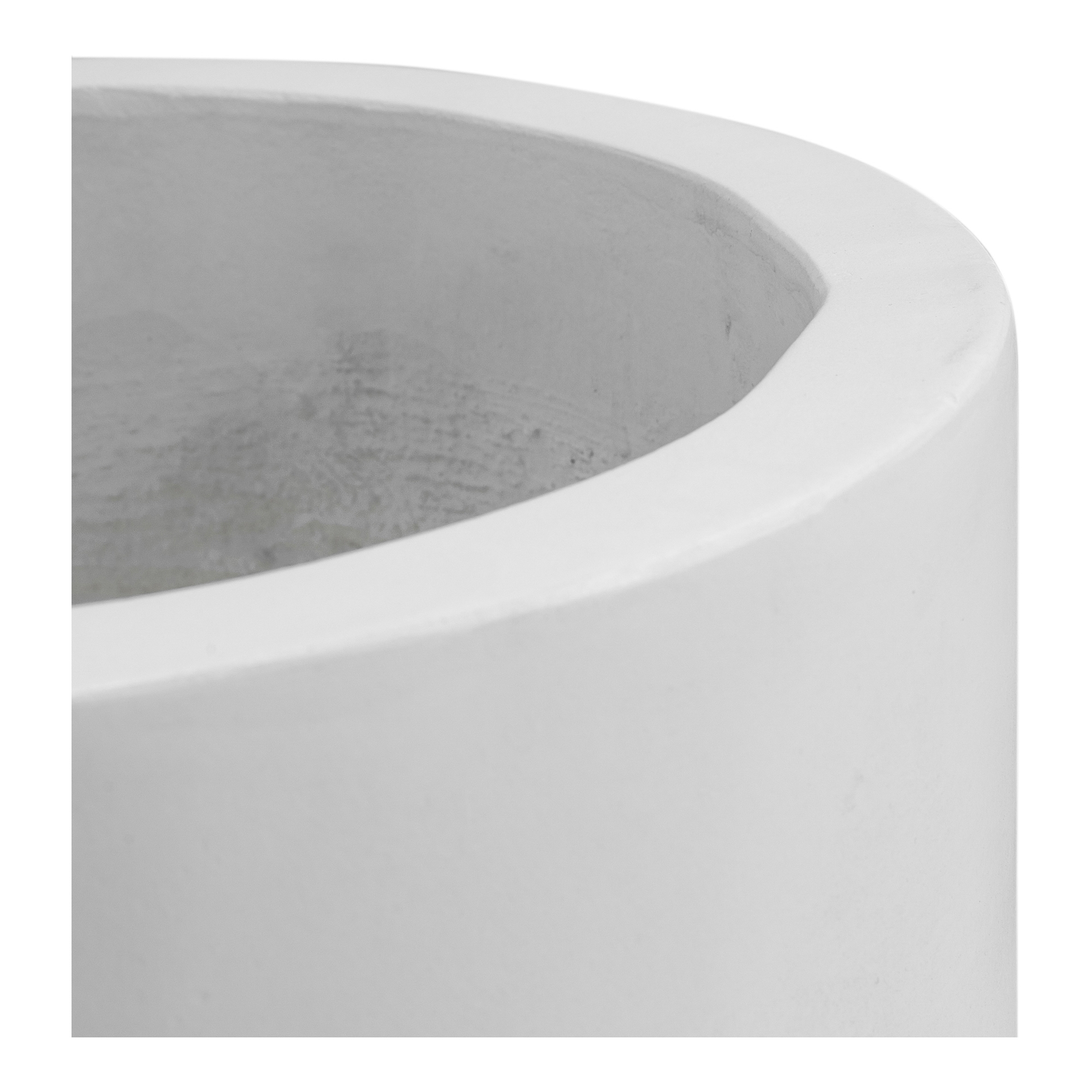 Everest Small Round Planter Cream White - Image 3
