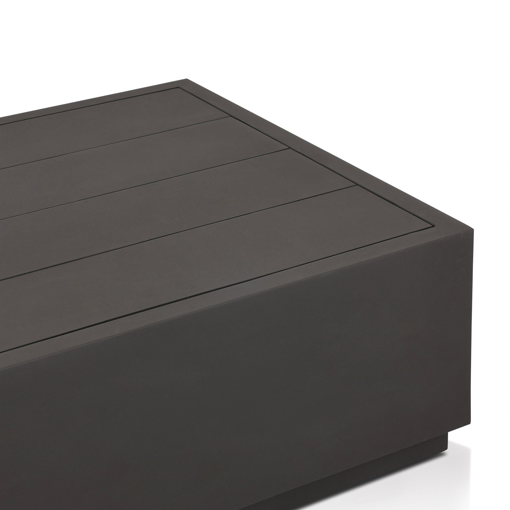 Messo Outdoor Metal Coffee Table - Bronze - Image 12