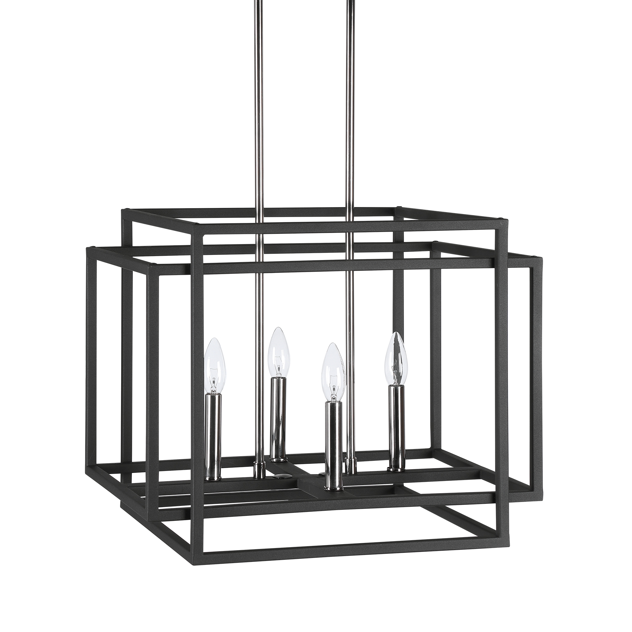 Quadrangle 4 Light Pendant - Image 3