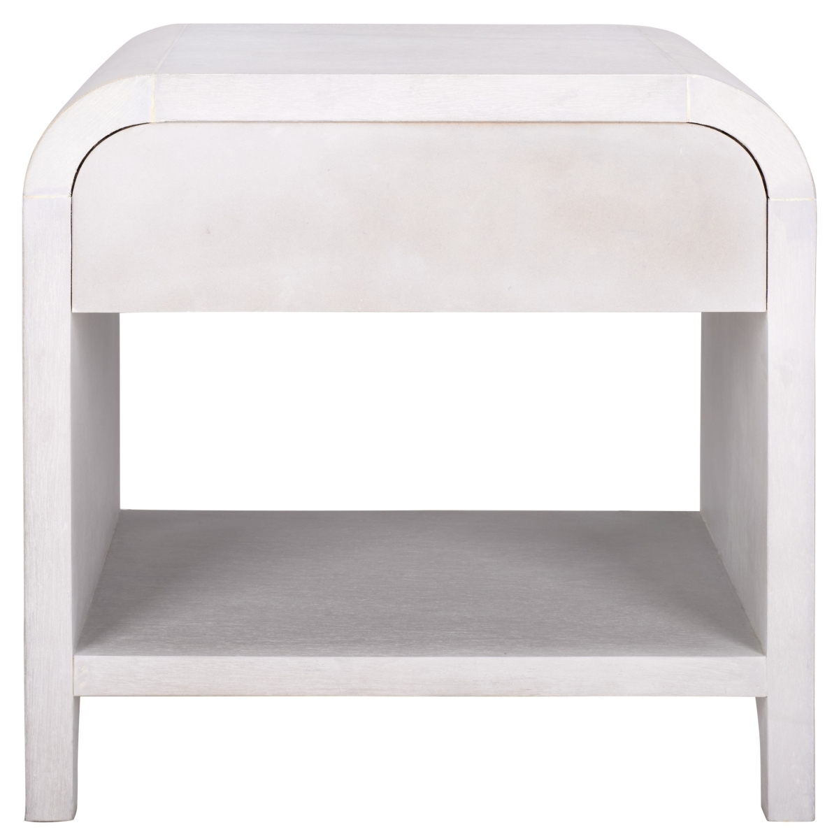 Birkin 1 Drawer 1 Shelf Nightstand - White Washed - Safavieh - Image 7