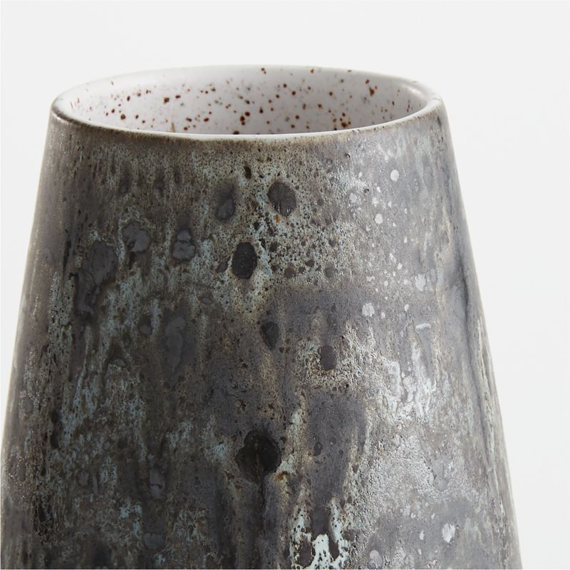Eli White and Grey Vase - Image 1