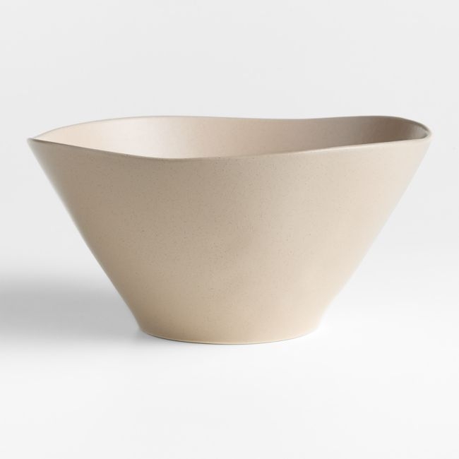 Marin Sand 10.25" Stoneware Serving Bowl - Image 0