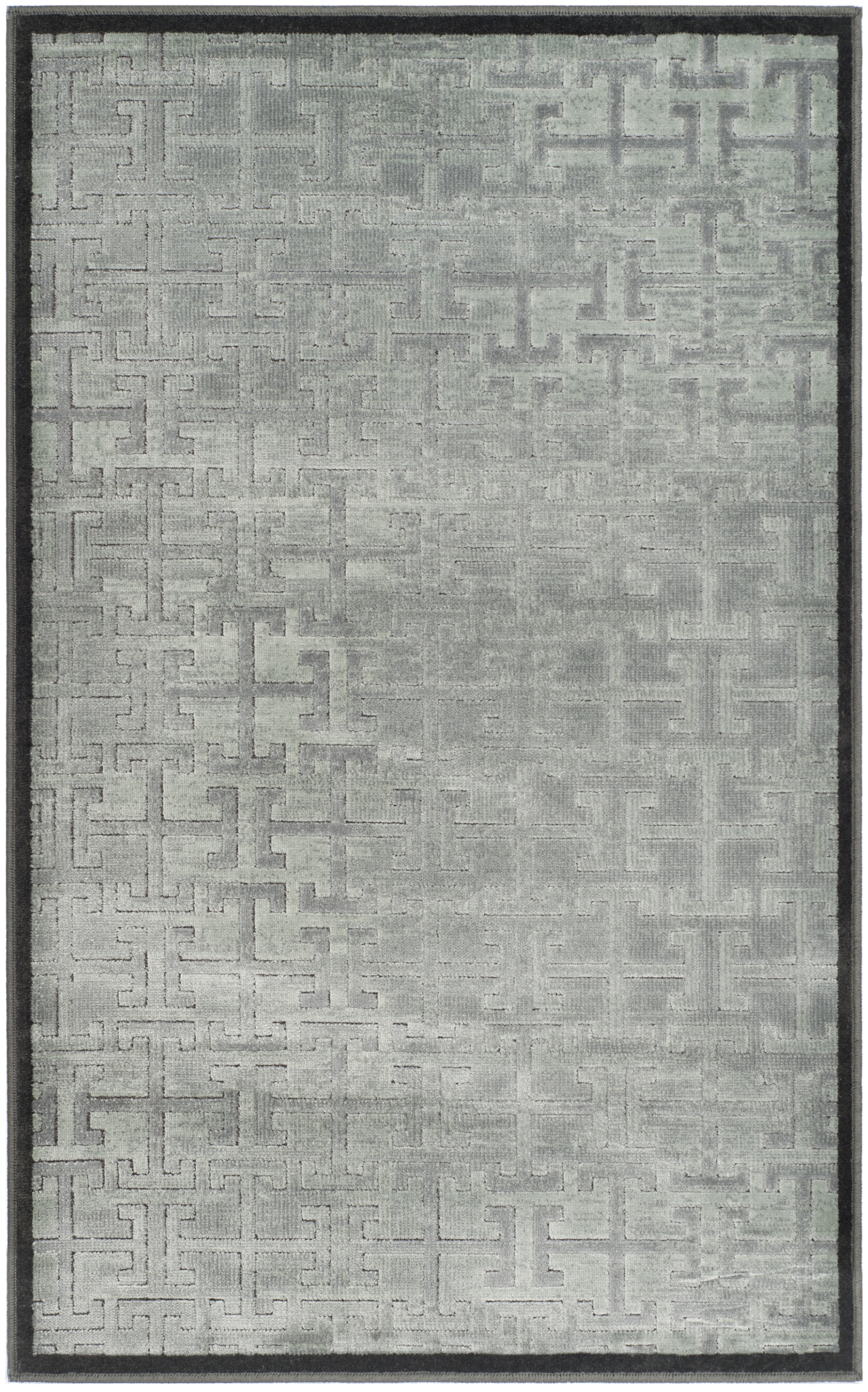 Arlo Home Woven Area Rug, PAR166-330, Charcoal/Multi,  2' 7" X 4' - Image 0