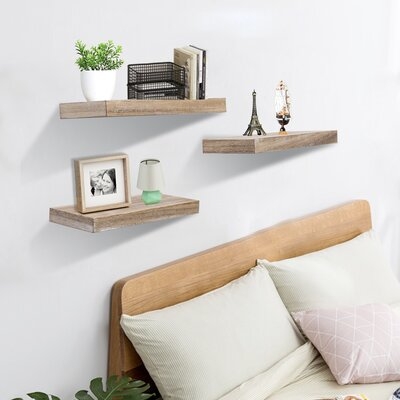 Wood Ledge Shelves,Floating Wall Mounted Shelves - Image 0