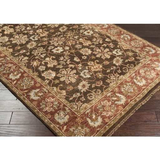 Estate Brown Indoor 2' x 3' Handmade Rug - Image 2