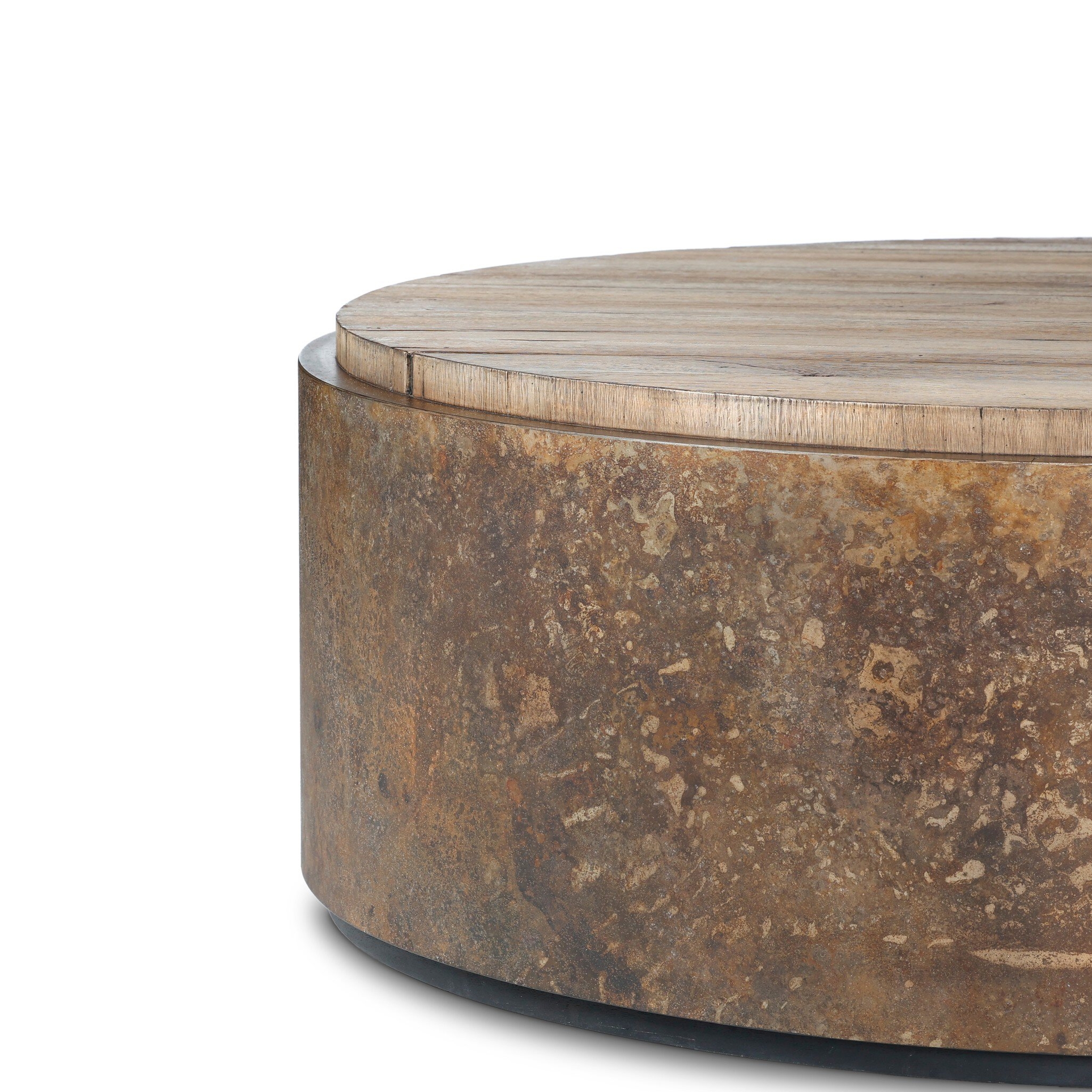 Kipp Coffee Table - Burnt Bleached Oak Resawn - Image 6