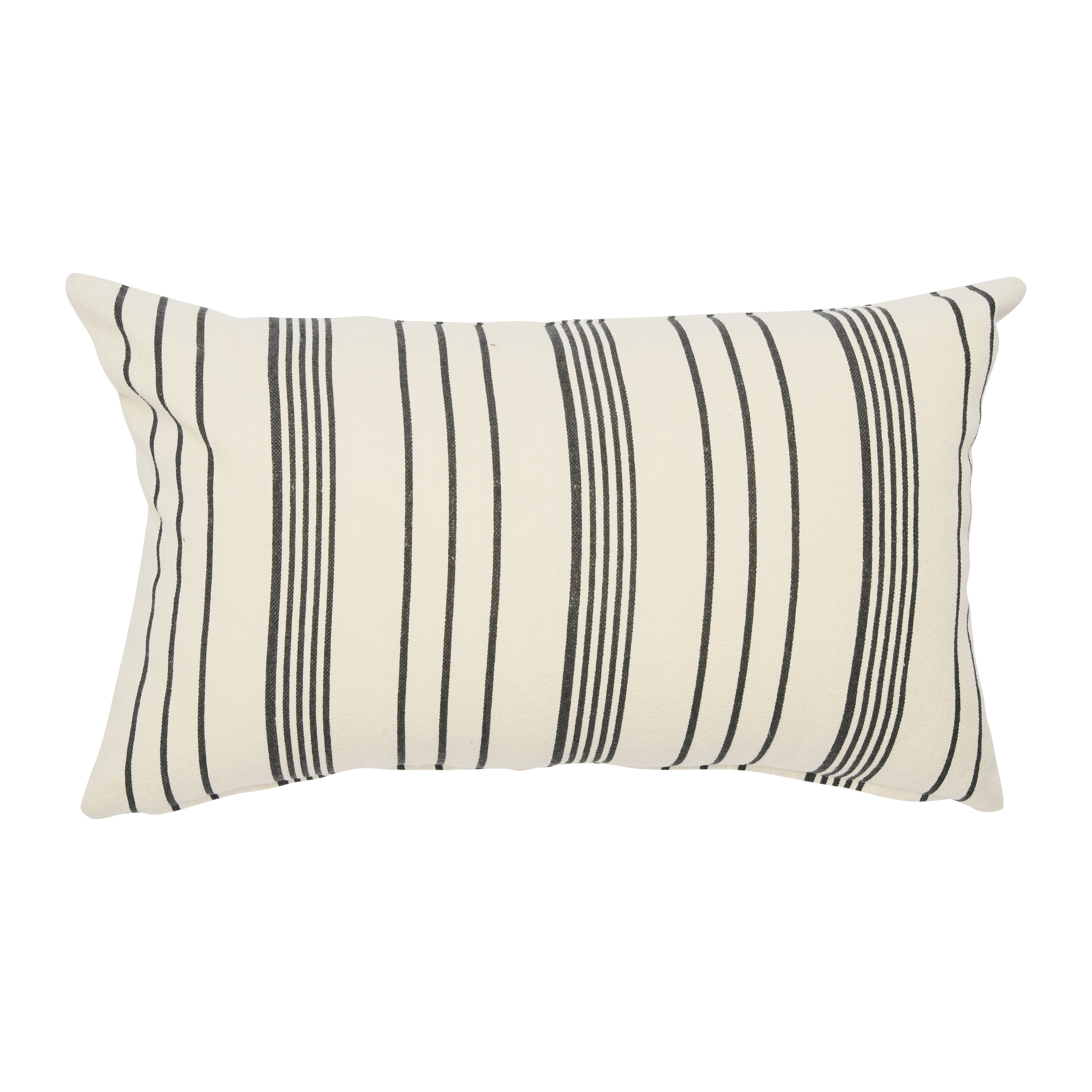 Multistripe Cotton Lumbar Pillow - Image 0