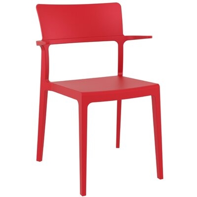 Jeffrey Stacking Patio Dining Armchair - Image 0