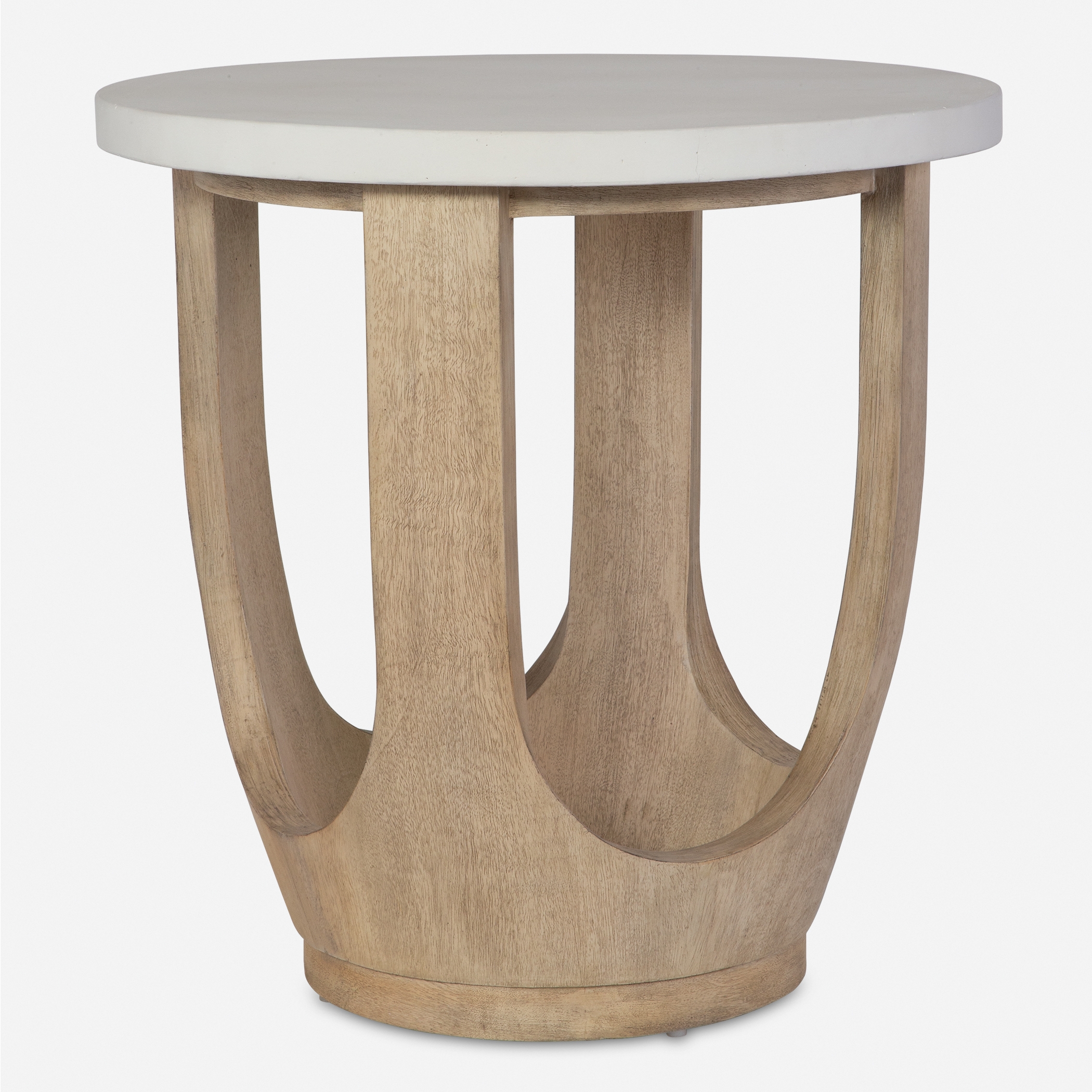 Tatli Stone Top Side Table - Image 0