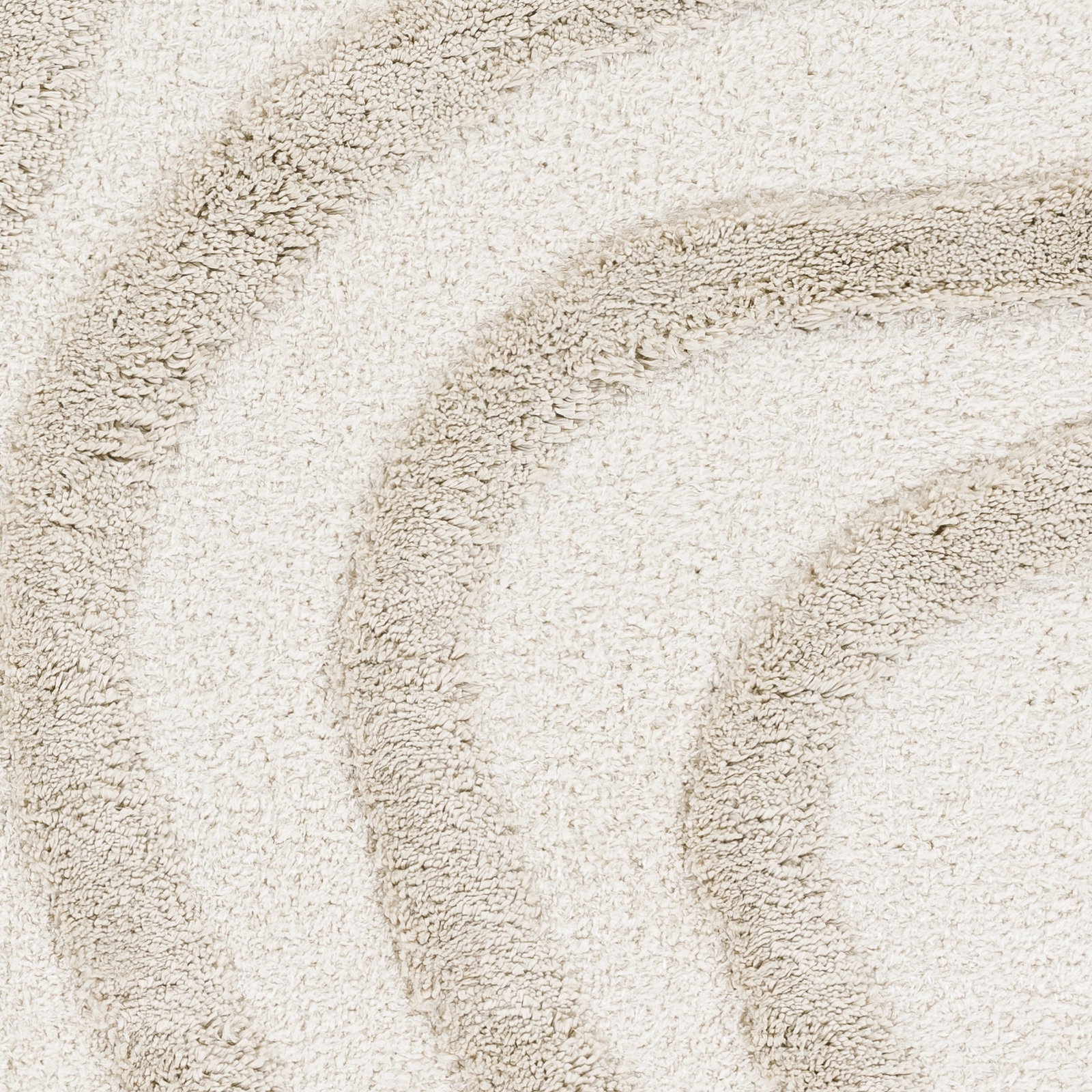 Hudson Shag Beige Indoor 9'2" x 12' Machine Woven Rug - Image 4