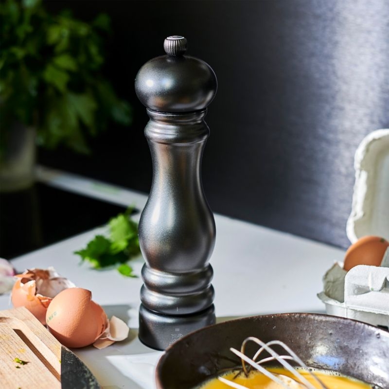 Peugeot Line Carbon Black 7" Salt Mill - Image 2