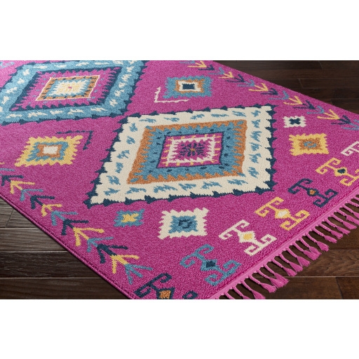 Love Pink Indoor 9'2" x 12'2" Machine Woven Rug - Image 7