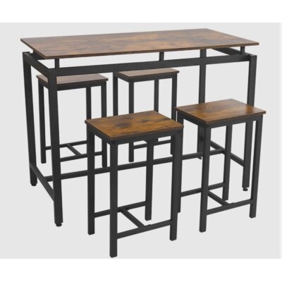 Albiery 5 - Piece Counter Height Dining Set - Image 0