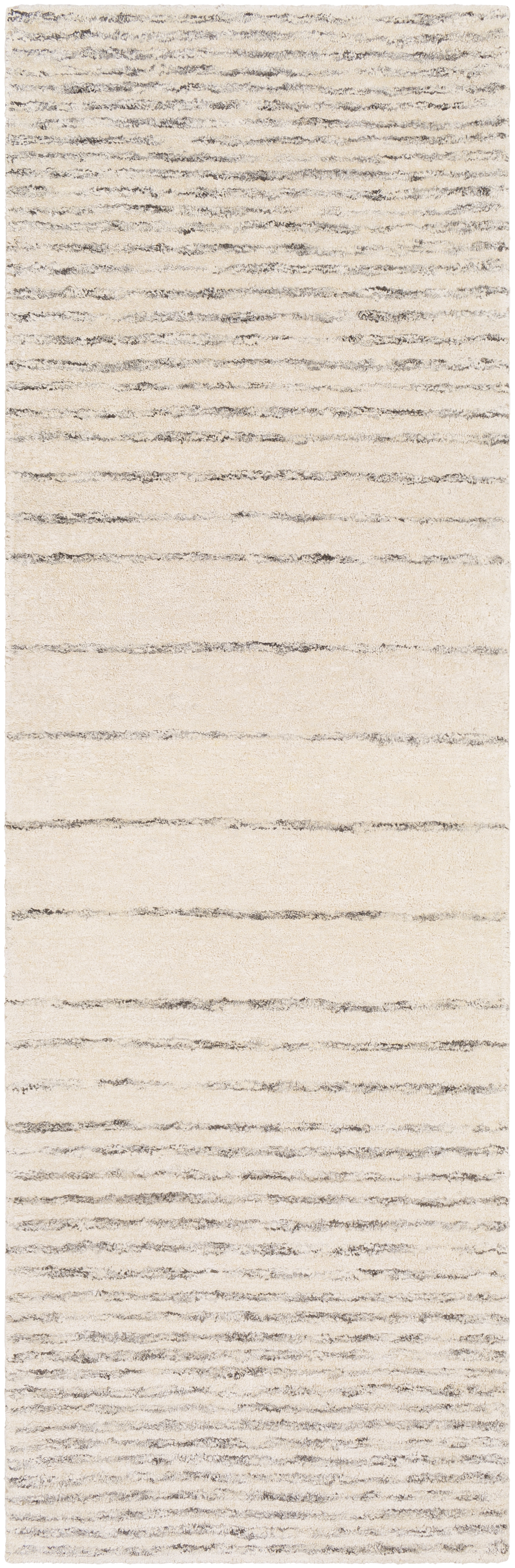 Falcon Beige Indoor 2'6" x 8' Handmade Rug - Image 0