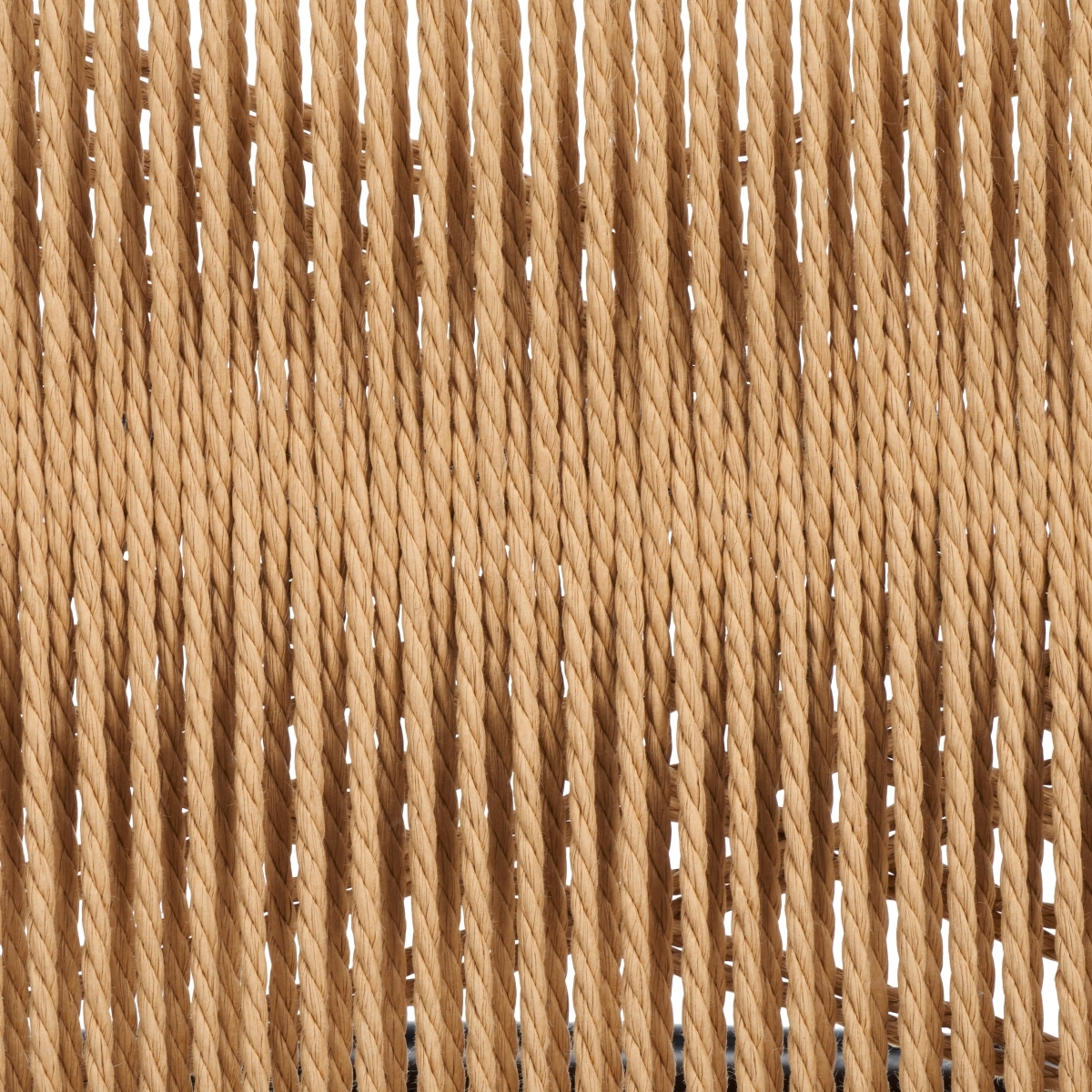 Masha Rope Dining Chair - Natural / Black - Safavieh - Image 4