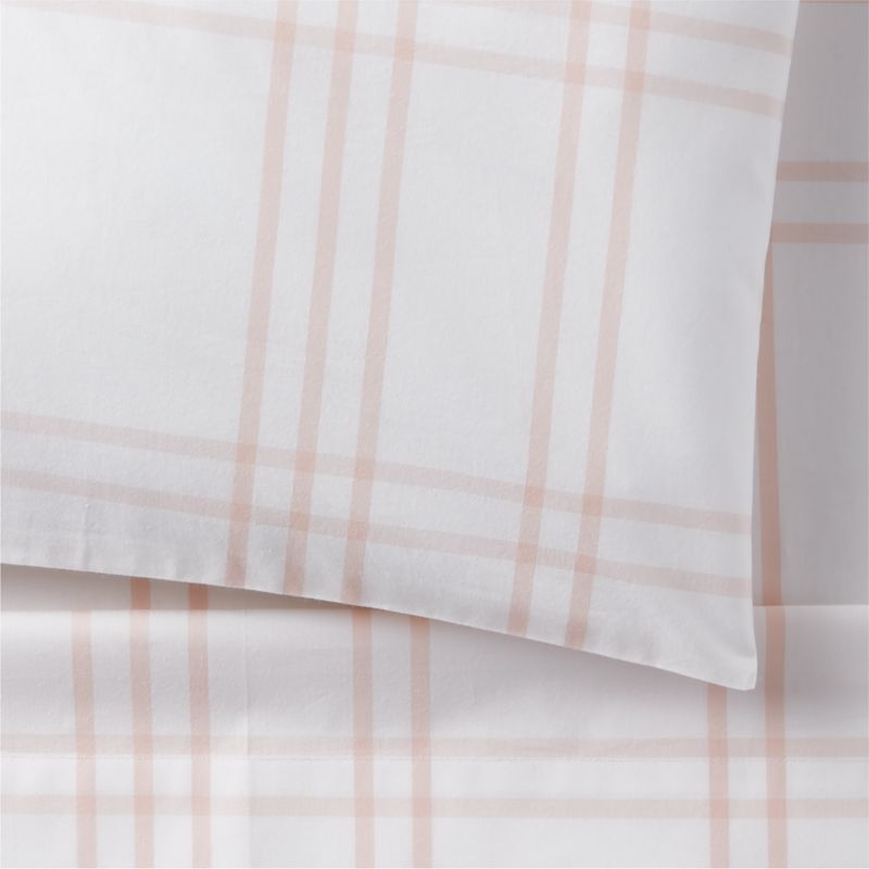 Stax Pink 100% Organic Cotton Toddler Sheet Set - Image 2