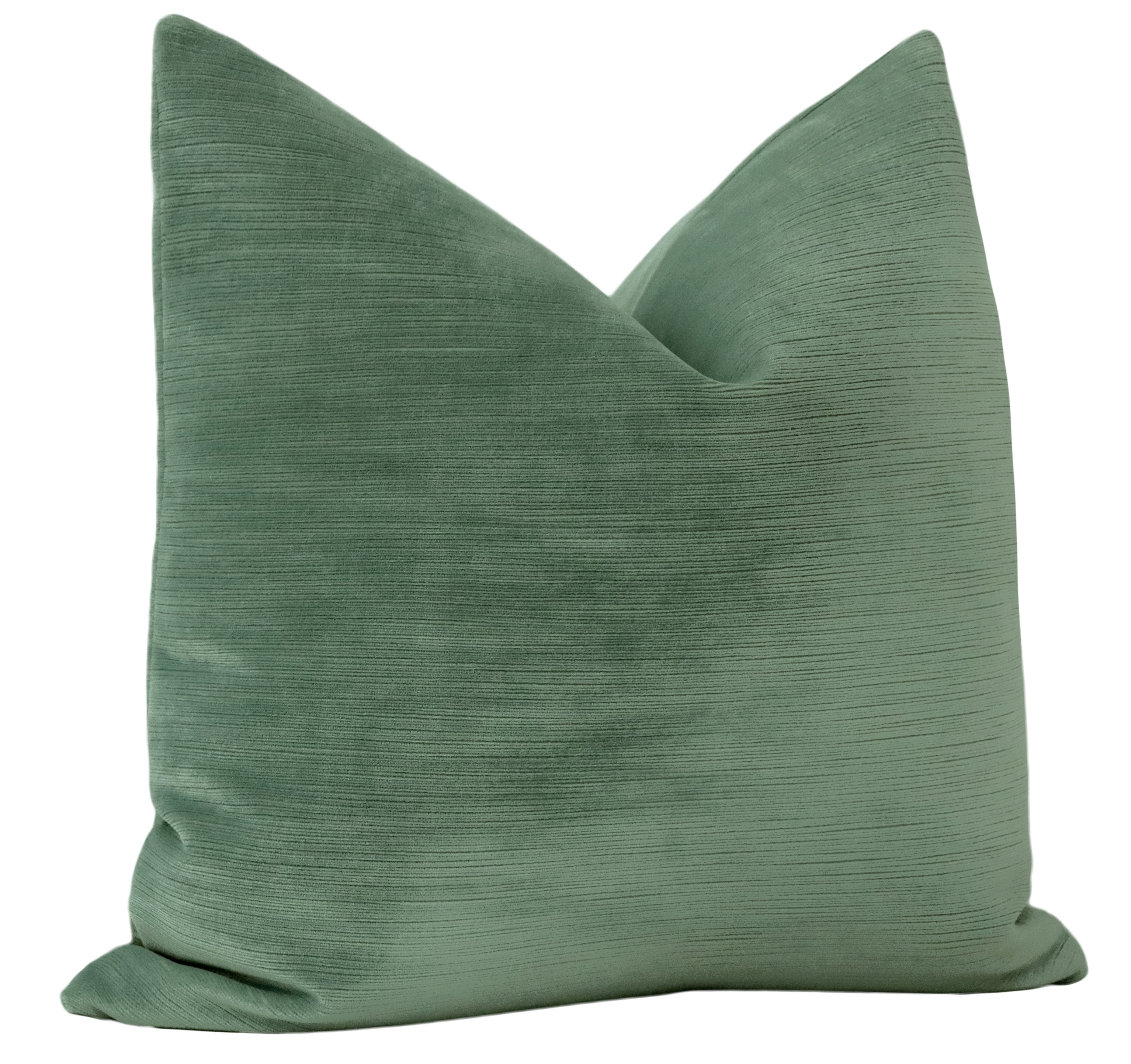 STRIE VELVET // PATINA - 20” X 30” QUEEN SHAM - Image 1